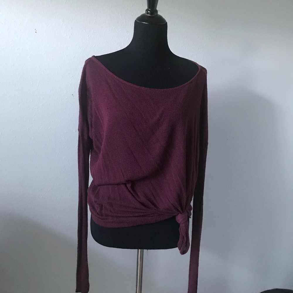 Brandy Melville Maroon Sweater
